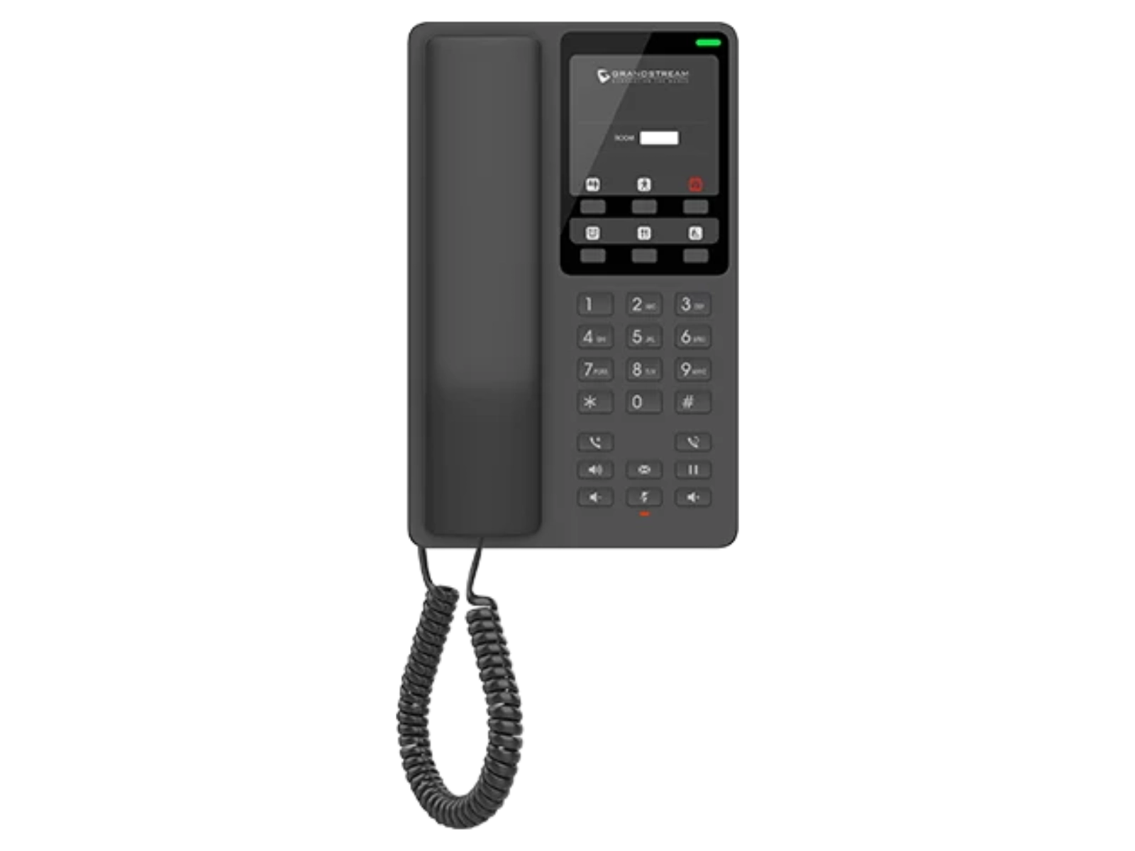 [GHP621] Grandstream Hotel IP Phone (Black, Standard)